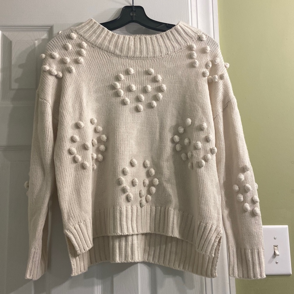 White Altar’s State Sweater with detailing. Size xsmall.